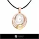 3D CAD Pearl Pendant with Letter G Home, Jewelry 3D CAD, Pendants 3D CAD , 3D Letter Pendants, 3D Pearl Pendants