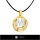 3D CAD Pearl Pendant with Letter M Home, Jewelry 3D CAD, Pendants 3D CAD , 3D Letter Pendants, 3D Pearl Pendants
