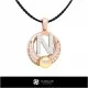 3D CAD Pearl Pendant with Letter N Home, Bijuterii 3D , Pandative 3D CAD, Pandativ cu Litere 3D , Pandativ cu Perle 3D 