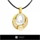 3D CAD Pearl Pendant with Letter Q Home, Bijoux 3D CAO, Pendentifs 3D CAO, Pendentifs Lettre 3D, Pendentifs de Perles 3D