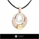 3D CAD Pearl Pendant with Letter Q Home, Bijoux 3D CAO, Pendentifs 3D CAO, Pendentifs Lettre 3D, Pendentifs de Perles 3D