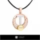 3D CAD Pearl Pendant with Letter T Home, Jewelry 3D CAD, Pendants 3D CAD , 3D Letter Pendants, 3D Pearl Pendants