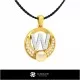 3D CAD Pearl Pendant with Letter W Home, Jewelry 3D CAD, Pendants 3D CAD , 3D Letter Pendants, 3D Pearl Pendants