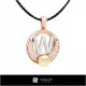 3D CAD Pearl Pendant with Letter W Home, Bijuterii 3D , Pandative 3D CAD, Pandativ cu Litere 3D , Pandativ cu Perle 3D 