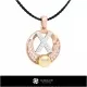 3D CAD Pearl Pendant with Letter X Home, Bijuterii 3D , Pandative 3D CAD, Pandativ cu Litere 3D , Pandativ cu Perle 3D 