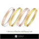 3D CAD Collection of Bracelets with Playing Cards Home, Bijuterii 3D , Colectii Bijuterii 3D CAD