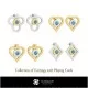 3D CAD Collection of Earrings with Playing Cards Home, Bijoux 3D CAO, Collection Bijoux 3D CAO