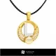 3D CAD Collection of Pearl Pendants with Letters Home, Jewelry 3D CAD, Jewelry Collections 3D CAD 