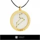 3D CAD Collection of Zodiac Constellation Pendants Home, Bijoux 3D CAO, Collection Bijoux 3D CAO