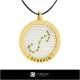 3D CAD Collection of Zodiac Constellation Pendants Home, Jewelry 3D CAD, Jewelry Collections 3D CAD 