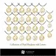 3D CAD Collection of Pearl Pendants with Letters Home, Jewelry 3D CAD, Jewelry Collections 3D CAD 