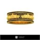 3D CAD Wedding Ring with Dacic Wolf Home, Jewelry 3D CAD, Rings 3D CAD , Vintage Jewelry 3D CAD , Wedding Bands 3D, Fashion Rin