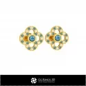 3D CAD Children Earrings