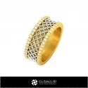 3D CAD Wedding Ring