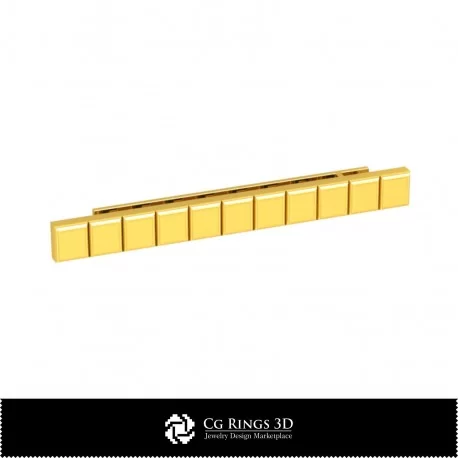 3D CAD Tie Bars Home, Jewelry 3D CAD, Other Accesories 3D CAD , 3D CAD Tie Bars , 3D Classic Tie Bars