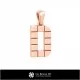 3D CAD Pendant With Letter D Home, Bijuterii 3D , Pandative 3D CAD, Pandativ cu Litere 3D 