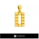 3D CAD Pendant With Letter O Home, Bijoux 3D CAO, Pendentifs 3D CAO, Pendentifs Lettre 3D