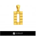 3D CAD Pendant With Letter O