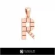 3D CAD Pendant With Letter R Home, Bijoux 3D CAO, Pendentifs 3D CAO, Pendentifs Lettre 3D