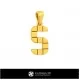 3D CAD Pendant With Letter S Home, Bijuterii 3D , Pandative 3D CAD, Pandativ cu Litere 3D 