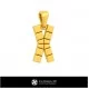 3D CAD Pendant With Letter X Home, Bijoux 3D CAO, Pendentifs 3D CAO, Pendentifs Lettre 3D