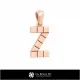 3D CAD Pendant With Letter Z Home, Bijuterii 3D , Pandative 3D CAD, Pandativ cu Litere 3D 