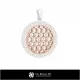 3D CAD Hexagon Pendant Home, Bijuterii 3D , Pandative 3D CAD, Pandativ cu Diamante 3D , Pandativ cu Bile 3D 