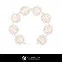 3D CAD Hexagon Bracelet