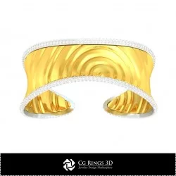 3D CAD Ice Bracelet Home, Bijuterii 3D , Bratari 3D CAD, Bratari cu Diamante 3D, Bratari 3D, BratarI Manseta 3D