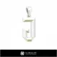 3D CAD Pendant With Letter J Home, Jewelry 3D CAD, Pendants 3D CAD , 3D Letter Pendants
