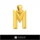 3D CAD Pendant With Letter M Home, Bijoux 3D CAO, Pendentifs 3D CAO, Pendentifs Lettre 3D