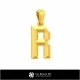 3D CAD Pendant With Letter R Home, Jewelry 3D CAD, Pendants 3D CAD , 3D Letter Pendants