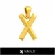 3D CAD Pendant With Letter X Home, Bijoux 3D CAO, Pendentifs 3D CAO, Pendentifs Lettre 3D