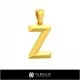 3D CAD Pendant With Letter Z Home, Bijoux 3D CAO, Pendentifs 3D CAO, Pendentifs Lettre 3D