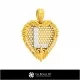 3D CAD Pendant With Letter L Home, Bijoux 3D CAO, Pendentifs 3D CAO, Pendentifs Lettre 3D