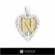 Pendant With Letter N - 3D CAD Home, Jewelry 3D CAD, Pendants 3D CAD , 3D Letter Pendants