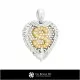 Pendant With Letter S - 3D CAD Home, Jewelry 3D CAD, Pendants 3D CAD , 3D Letter Pendants