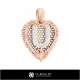 Pendant With Letter U - 3D CAD Home, Bijoux 3D CAO, Pendentifs 3D CAO, Pendentifs Lettre 3D