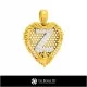 Pendant With Letter Z-Jewelry 3D CAD Home, Jewelry 3D CAD, Pendants 3D CAD , 3D Letter Pendants