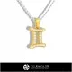 Gemini Zodiac Children Pendant - 3D CAD Home, Jewelry 3D CAD, Pendants 3D CAD , 3D Zodiac Pendants, 3D Children Pendants