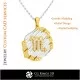 Scorpio Zodiac Pendant - 3D CAD Home, Jewelry 3D CAD, Pendants 3D CAD , 3D Zodiac Pendants