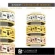 Collection of Wedding Rings with Zodiac - 3D CAD Home, Jewelry 3D CAD, Rings 3D CAD , Jewelry Collections 3D CAD , Wedding Ban