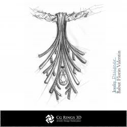 Pendant Sketch-Jewelry Design Jewelry Sketches