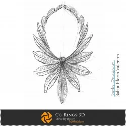 Croquis de Collier-Bijoux Design Croquis de Bijoux