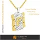 Pendant With Letter F - 3D CAD Home, Jewelry 3D CAD, Pendants 3D CAD , Vintage Jewelry 3D CAD , 3D Letter Pendants, 3D Retro Mo
