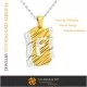 Pendant With Letter F - 3D CAD Home, Jewelry 3D CAD, Pendants 3D CAD , Vintage Jewelry 3D CAD , 3D Letter Pendants, 3D Retro Mo