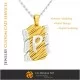 Pendant With Letter P - 3D CAD Jewelry 3D CAD, Pendants 3D CAD , Vintage Jewelry 3D CAD , 3D Letter Pendants, 3D Retro Modern J