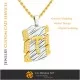 Pendentif avec Lettre T - 3D CAO Home, Bijoux 3D CAO, Pendentifs 3D CAO, Bijoux Vintage 3D CAO, Pendentifs Lettre 3D, Bijoux Mod