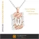 Pendentif avec Lettre W - 3D CAO Home, Bijoux 3D CAO, Pendentifs 3D CAO, Bijoux Vintage 3D CAO, Pendentifs Lettre 3D, Bijoux Mod