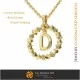 Pendentif avec Lettre D - 3D CAO Bijoux 3D CAO, Pendentifs 3D CAO, Pendentifs Lettre 3D